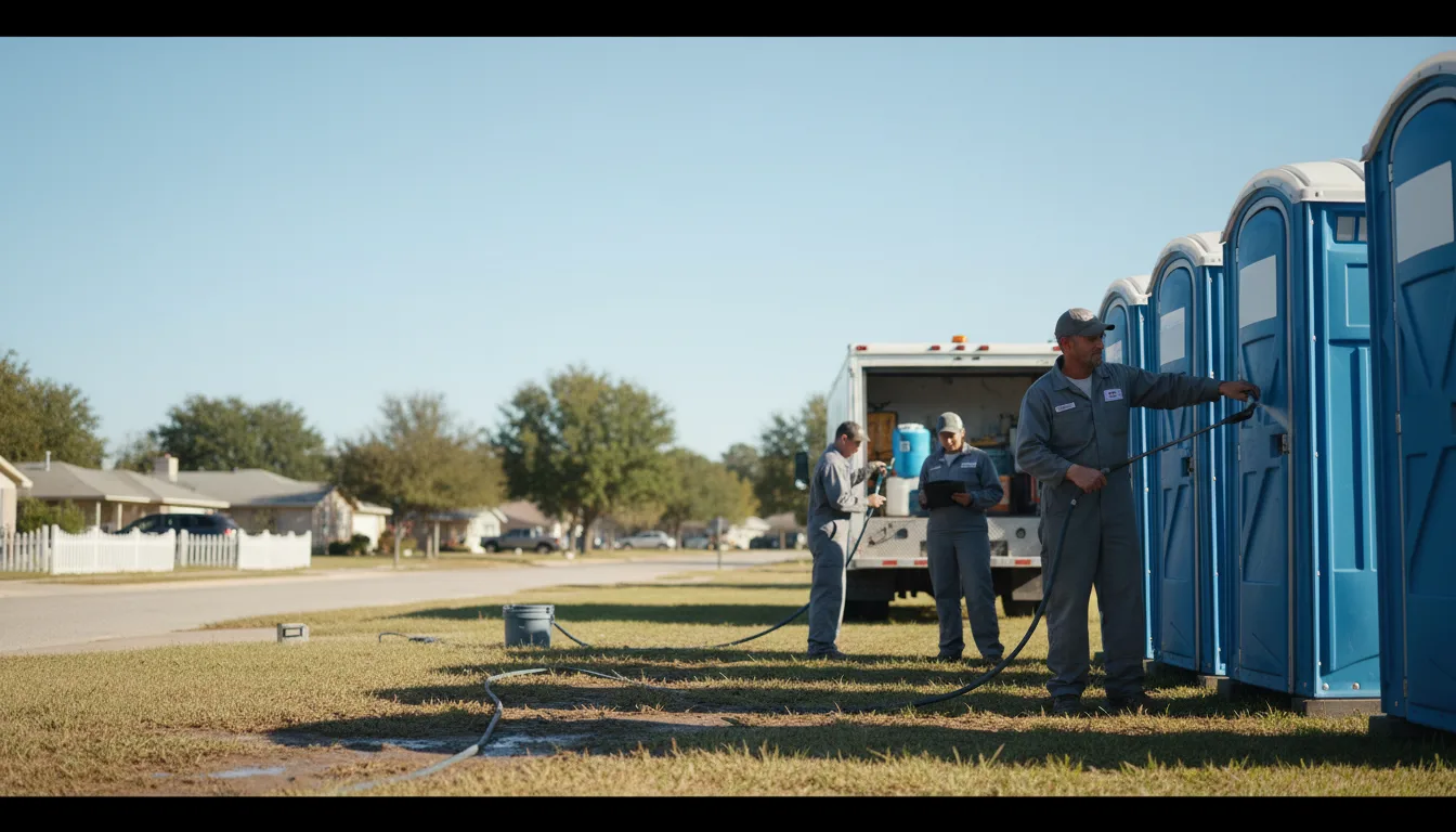 Long-Term Portable Toilet Rental in Marion, MS near me